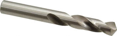 Precision Twist Drill - 13/32" 118° Spiral Flute High Speed Steel Screw Machine Drill Bit - Bright Finish, Right Hand Cut, 1-15/16" Flute Length, 3-5/16" OAL, Standard Point, Straight Shank - Americas Industrial Supply