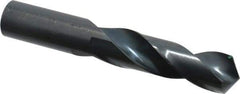 Precision Twist Drill - 31/32" 118° Spiral Flute High Speed Steel Screw Machine Drill Bit - Oxide Finish, Right Hand Cut, 3-7/8" Flute Length, 5-7/8" OAL, Standard Point, Straight Shank - Americas Industrial Supply
