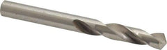 Precision Twist Drill - 0.266" 118° Spiral Flute High Speed Steel Screw Machine Drill Bit - Bright Finish, Right Hand Cut, 1-1/2" Flute Length, 2-11/16" OAL, Standard Point, Straight Shank - Americas Industrial Supply