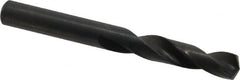 Precision Twist Drill - 0.316" 135° Spiral Flute High Speed Steel Screw Machine Drill Bit - Oxide Finish, Right Hand Cut, 1-11/16" Flute Length, 2-15/16" OAL, Split Point, Straight Shank - Americas Industrial Supply