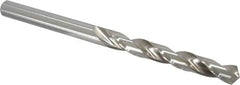 Precision Twist Drill - 5/8", 118° Point, Spiral Flute, High Speed Steel Taper Length Drill Bit - Bright Finish, 4-7/8" Flute Length, 8-3/4" OAL, Series R51 - Americas Industrial Supply