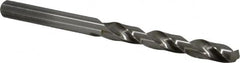 Precision Twist Drill - 43/64", 118° Point, Spiral Flute, High Speed Steel Taper Length Drill Bit - Bright Finish, 5-3/8" Flute Length, 9-1/4" OAL, Series R51 - Americas Industrial Supply