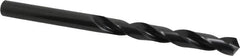 Precision Twist Drill - 45/64", 118° Point, Spiral Flute, High Speed Steel Taper Length Drill Bit - Oxide Finish, 5-5/8" Flute Length, 9-1/2" OAL, Series R51 - Americas Industrial Supply