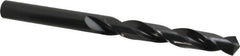 Precision Twist Drill - 53/64", 118° Point, Spiral Flute, High Speed Steel Taper Length Drill Bit - Oxide Finish, 6-1/8" Flute Length, 10" OAL, Series R51 - Americas Industrial Supply