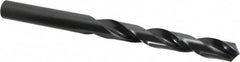 Precision Twist Drill - 27/32", 118° Point, Spiral Flute, High Speed Steel Taper Length Drill Bit - Oxide Finish, 6-1/8" Flute Length, 10" OAL, Series R51 - Americas Industrial Supply