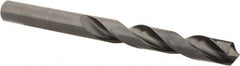 Precision Twist Drill - 29/32", 118° Point, Spiral Flute, High Speed Steel Taper Length Drill Bit - Oxide Finish, 6-1/8" Flute Length, 10" OAL, Series R51 - Americas Industrial Supply