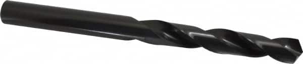 Precision Twist Drill - 15/16", 118° Point, Spiral Flute, High Speed Steel Taper Length Drill Bit - Oxide Finish, 6-1/8" Flute Length, 10-3/4" OAL, Series R51 - Americas Industrial Supply