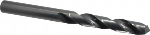 Precision Twist Drill - 1", 118° Point, Spiral Flute, High Speed Steel Taper Length Drill Bit - Oxide Finish, 6-3/8" Flute Length, 11" OAL, Series R51 - Americas Industrial Supply