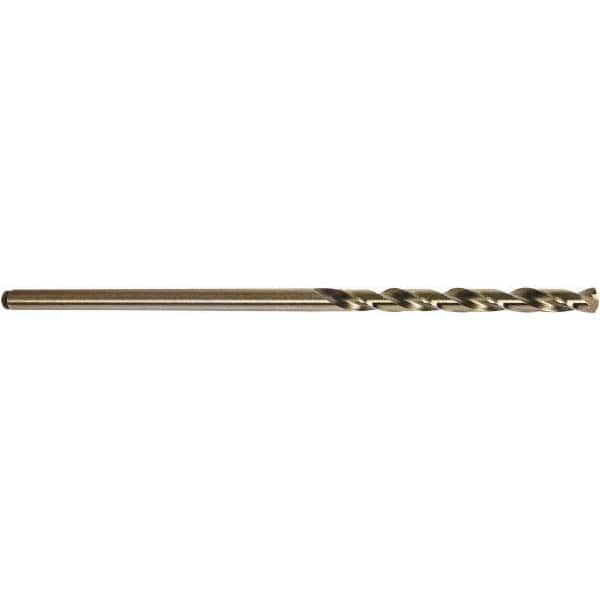 Precision Twist Drill - 13/64" Diam, 6" OAL Oxide/Gold Cobalt Aircraft Extension Drill Bit - Americas Industrial Supply