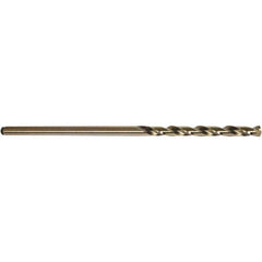 Precision Twist Drill - 13/64" Diam, 6" OAL Oxide/Gold Cobalt Aircraft Extension Drill Bit - Americas Industrial Supply