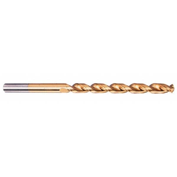 Cleveland - 31/64" 135° Parabolic Flute Cobalt Taper Length Drill Bit - Americas Industrial Supply