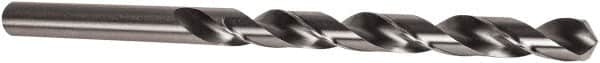 Precision Twist Drill - 26mm, 118° Point, Spiral Flute, High Speed Steel Taper Length Drill Bit - Oxide Finish, 7-31/64" Flute Length, 11-27/64" OAL, Series 5ATL - Americas Industrial Supply