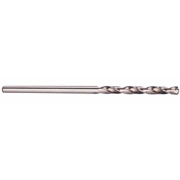 Hertel - 0.096" Diam, 12" OAL Bright Cobalt Aircraft Extension Drill Bit - Americas Industrial Supply