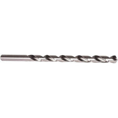 Precision Twist Drill - 35/64" 118° 2-Flute High Speed Steel Extra Length Drill Bit - Americas Industrial Supply