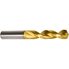 Precision Twist Drill - #36 135° Parabolic Flute High Speed Steel Screw Machine Drill Bit - Americas Industrial Supply
