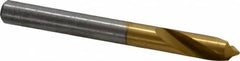 Precision Twist Drill - 1/4" Body Diam, 90°, 2-1/2" OAL, High Speed Steel Spotting Drill - Americas Industrial Supply