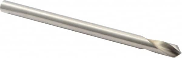 Precision Twist Drill - 1/4" Body Diam, 90°, 4" OAL, High Speed Steel Spotting Drill - Americas Industrial Supply