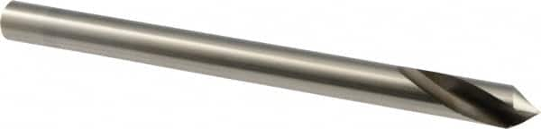 Precision Twist Drill - 3/8" Body Diam, 90°, 5" OAL, High Speed Steel Spotting Drill - Americas Industrial Supply