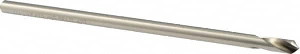 Precision Twist Drill - 1/4" Body Diam, 90°, 6" OAL, High Speed Steel Spotting Drill - Americas Industrial Supply