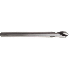 Precision Twist Drill - 3/8" Body Diam, 120°, 7" OAL, High Speed Steel Spotting Drill - Americas Industrial Supply