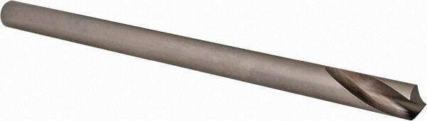 Precision Twist Drill - 1/2" Body Diam, 120°, 8" OAL, High Speed Steel Spotting Drill - Americas Industrial Supply