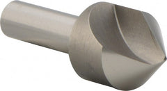 Precision Twist Drill - 1" Head Diam, 1/2" Shank Diam, 1 Flute 82° High Speed Steel Countersink - Americas Industrial Supply
