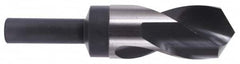 Precision Twist Drill - 1-1/32" Drill, 118° Point, High Speed Steel Silver Deming & Reduced Shank Drill Bit - Bright Finish, 6" OAL, Straight Shank, 3" Flute Length, Right Hand Cut, Standard Point, Spiral Flute, Regular Spiral - Americas Industrial Supply