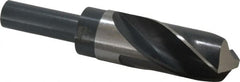 Precision Twist Drill - 1-11/32" Drill, 118° Point, High Speed Steel Silver Deming & Reduced Shank Drill Bit - Americas Industrial Supply