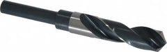Precision Twist Drill - 51/64" Drill, 118° Point, High Speed Steel Silver Deming & Reduced Shank Drill Bit - Americas Industrial Supply