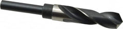 Precision Twist Drill - 27/32" Drill, 118° Point, High Speed Steel Silver Deming & Reduced Shank Drill Bit - Americas Industrial Supply