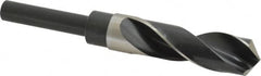 Precision Twist Drill - 7/8" Drill, 118° Point, High Speed Steel Silver Deming & Reduced Shank Drill Bit - Americas Industrial Supply