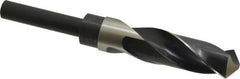 Precision Twist Drill - 29/32" Drill, 118° Point, High Speed Steel Silver Deming & Reduced Shank Drill Bit - Bright Finish, 6" OAL, Straight Shank, 3" Flute Length, Right Hand Cut, Standard Point, Spiral Flute, Regular Spiral - Americas Industrial Supply