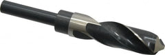 Precision Twist Drill - 59/64" Drill, 118° Point, High Speed Steel Silver Deming & Reduced Shank Drill Bit - Americas Industrial Supply