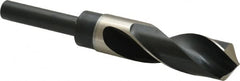 Precision Twist Drill - 61/64" Drill, 118° Point, High Speed Steel Silver Deming & Reduced Shank Drill Bit - Americas Industrial Supply