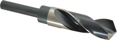 Precision Twist Drill - 1" Drill, 118° Point, High Speed Steel Silver Deming & Reduced Shank Drill Bit - Americas Industrial Supply