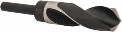 Precision Twist Drill - 1-3/32" Drill, 118° Point, High Speed Steel Silver Deming & Reduced Shank Drill Bit - Americas Industrial Supply