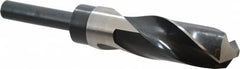 Precision Twist Drill - 1-1/32" Drill, 118° Point, High Speed Steel Silver Deming & Reduced Shank Drill Bit - Americas Industrial Supply