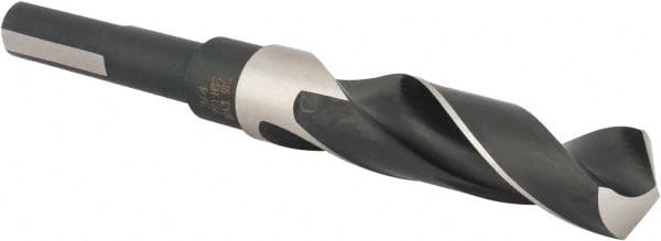Precision Twist Drill - 3/4" Drill, 118° Point, High Speed Steel Silver Deming & Reduced Shank Drill Bit - Americas Industrial Supply