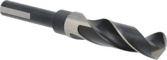 Precision Twist Drill - 51/64" Drill, 118° Point, High Speed Steel Silver Deming & Reduced Shank Drill Bit - Bright Finish, 6" OAL, Flats on Shank, 3" Flute Length, Right Hand Cut, Standard Point, Spiral Flute, Regular Spiral - Americas Industrial Supply