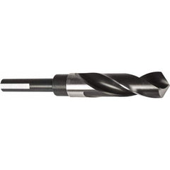 Precision Twist Drill - 1-7/16" Drill, 118° Point, High Speed Steel Silver Deming & Reduced Shank Drill Bit - Americas Industrial Supply