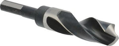 Precision Twist Drill - 61/64" Drill, 118° Point, High Speed Steel Silver Deming & Reduced Shank Drill Bit - Americas Industrial Supply