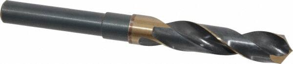 Precision Twist Drill - 41/64" Drill, 118° Point, Cobalt Silver Deming & Reduced Shank Drill Bit - Americas Industrial Supply