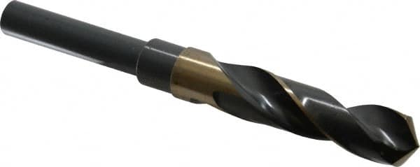Precision Twist Drill - 23/32" Drill, 118° Point, Cobalt Silver Deming & Reduced Shank Drill Bit - Americas Industrial Supply