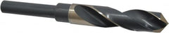 Precision Twist Drill - 49/64" Drill, 118° Point, Cobalt Silver Deming & Reduced Shank Drill Bit - Americas Industrial Supply