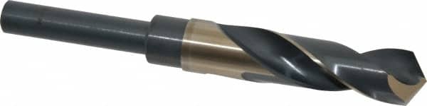 Precision Twist Drill - 51/64" Drill, 118° Point, Cobalt Silver Deming & Reduced Shank Drill Bit - Americas Industrial Supply