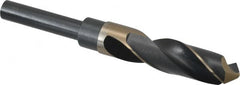 Precision Twist Drill - 13/16" Drill, 118° Point, Cobalt Silver Deming & Reduced Shank Drill Bit - Americas Industrial Supply