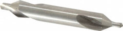 Precision Twist Drill - #4 Plain Cut 60° Incl Angle High Speed Steel Combo Drill & Countersink - Americas Industrial Supply