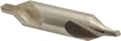 Precision Twist Drill - #8 Plain Cut 60° Incl Angle High Speed Steel Combo Drill & Countersink - Americas Industrial Supply