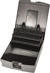 Precision Twist Drill - 118° Point, Oxide Finish, High Speed Steel Jobber Length Drill Bit Set - Americas Industrial Supply