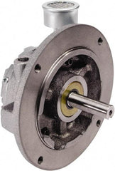 Gast - 0.92 hp Counterclockwise Flange Air Actuated Motor - 0:00 Gear Ratio, 3,000 Max RPM, 1.181" Shaft Length, 1/2" Shaft Diam - Americas Industrial Supply